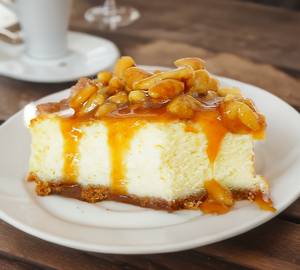 Walnut Cheesecake Pastry Square