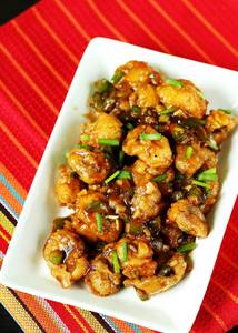 Mushroom Manchurian