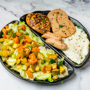 Chicken Protein & Greens Bowl (non-veg)