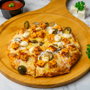 Paneer, Piri Piri, Jalapeno (pepper) Pizza New Addition (Veg)