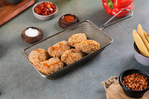Non-Veg Crispy Fried Momos [6 Pcs]