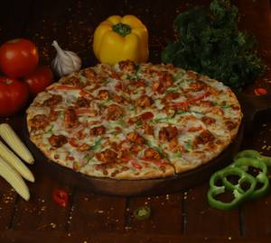 Alfredo Chicken Pizza