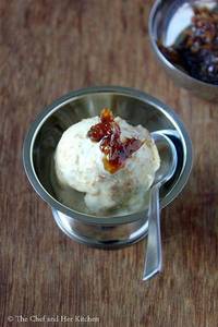 Gulkand Kaju Ice Cream