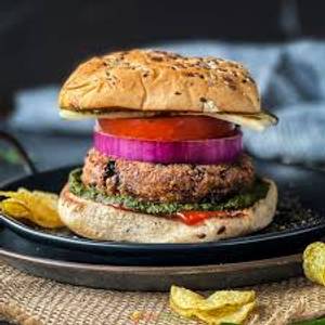 Aloo tikki burger