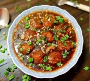 Chicken manchurian gravy