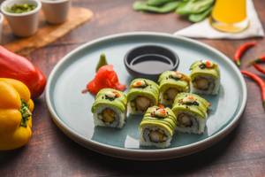 Prawns Dragon Roll [6 Pieces]