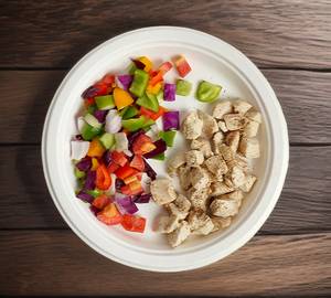 Boiled Chicken + Salad Meal  (200 Gm + 100 Gm)