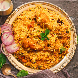 Special Chicken Biryani One Piece Chicken & One Egg