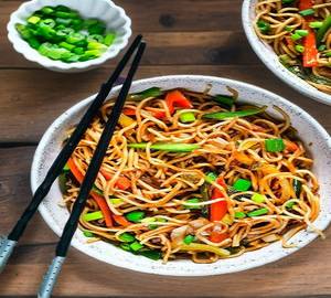 Hong Kong Veg Hakka Noodles