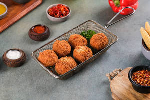 Veg. Crispy Fried Momos  [6 Pcs]