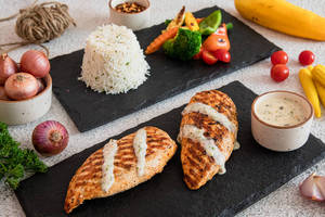Pan Grilled Crumbled Cottage Cheese Steak
