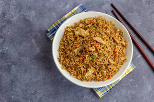 Mixed fried rice veg