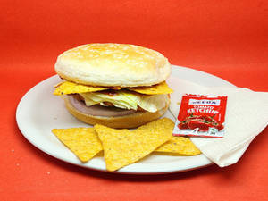 Paneer Crisp And Crunchy Burger