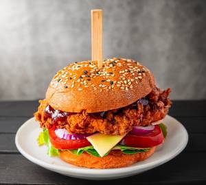 Crispy burger