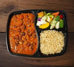 Rajma + Rice + Salad Meal (150Gm + 100Gm + 100Gm )
