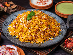 Spicy Chana Tawa Pulao