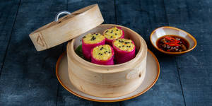 Laksa Chicken Dumplings