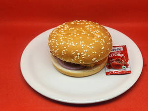New Corn Palak Burger