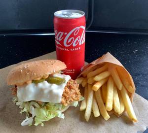 Crispy Chicken Burger ( Combo )