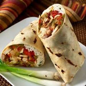 Veg and corn wrap