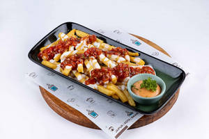 Cheesy Salsa Fries