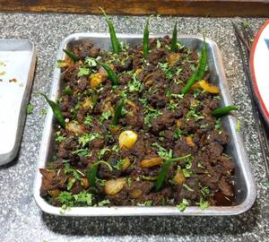 Beef seekh fry [full]