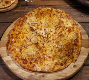 Cheese overload pizza