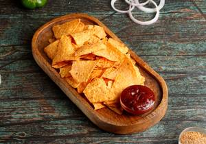 Nachos With Hot Sauce