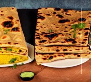 Desi Ghee Missi Roti