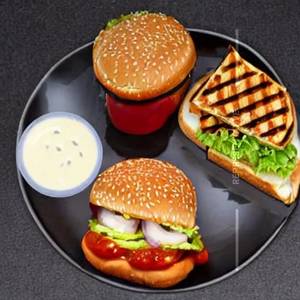 Grilled Chicken Burger 