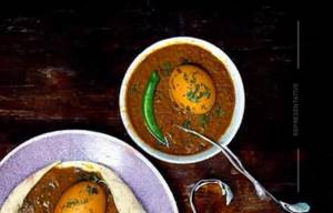 Egg Mutton Tadka 