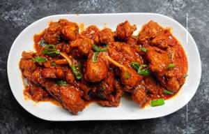 Chicken chilli [bone less] 10ps