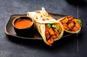 Paneer Mushroom Roll