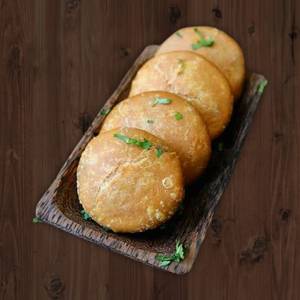 Aloo Kachori 4  Pic  with  Rayata