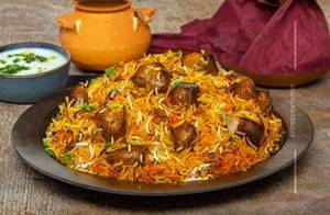 Paneer Mushroom Biryani