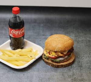 Tandoori Chicken Burger Meal