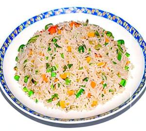 Veg fried rice (Serve 2 Person)