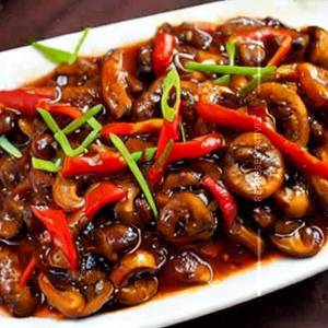 Mushroom Chilli