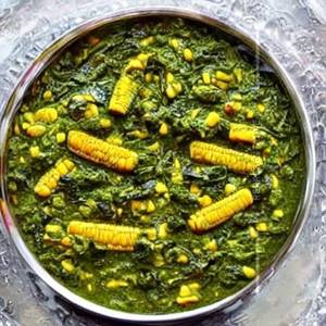 Corn Palak
