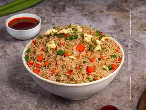 Schezwan Egg Fried Rice 