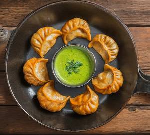 Chilli paneer momo [6 pieces]