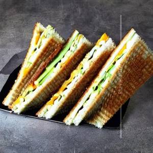 Plain paneer cheese sandwich