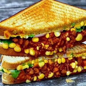 Corn Chilli Sandwich