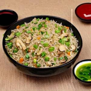 Veg. Mushroom Fried Rice
