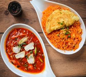 Chicken sczn tripple rice