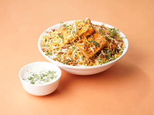 Paneer biryani
