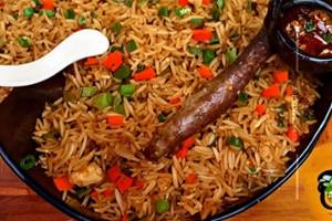 Chicken Schezwan Fried Rice 