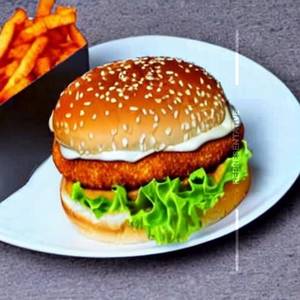 Paneer Cheese Burger