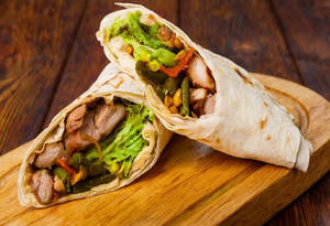 Veg Kathi Kabab (2 Pcs)