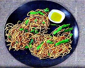 Pan Fried Noodles Veg